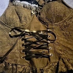 Vampire bait black corset